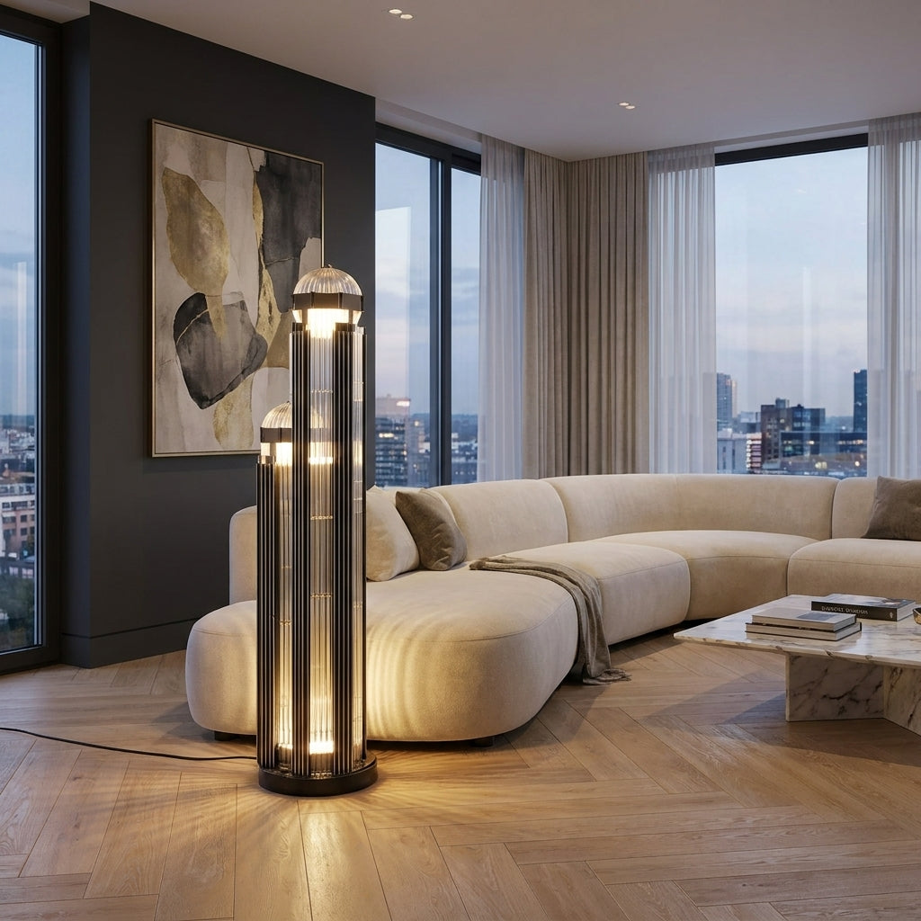 The SkyScraper Floorlight - Art Deco Collection