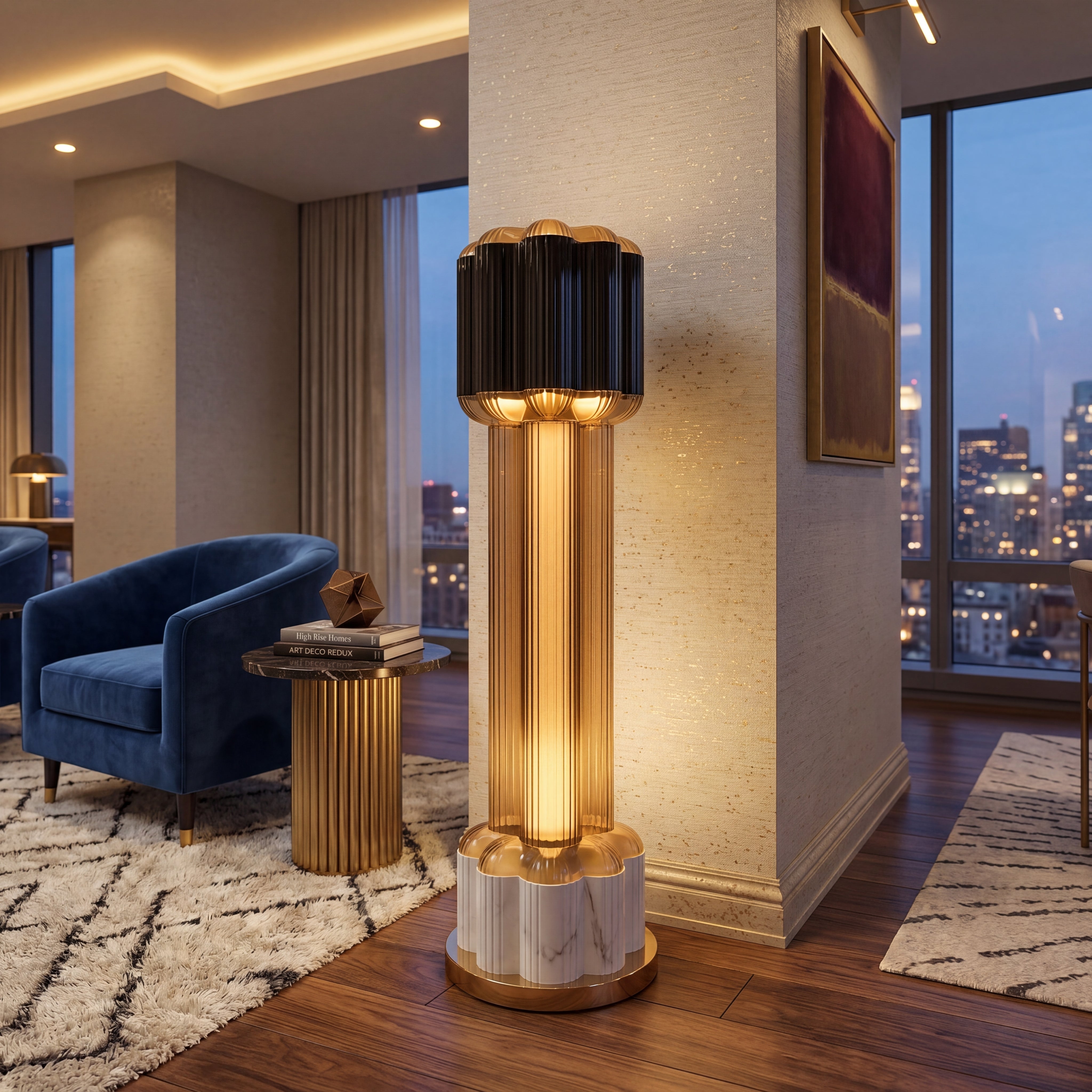 Cactus I - Limited Edition Crystal Floor Lamp